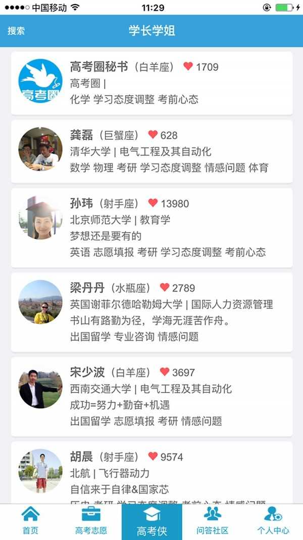 高考圈截圖