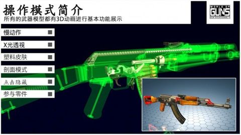 槍支世界槍支拆卸漢化版手游截圖