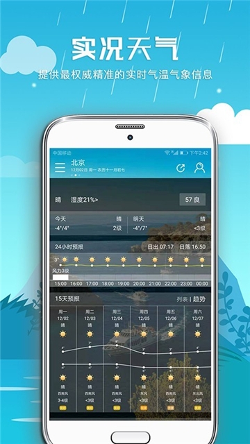 天天氣象截圖
