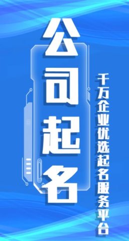 公司起名取名軟件截圖