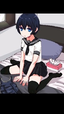 和妹妹兩個人看家