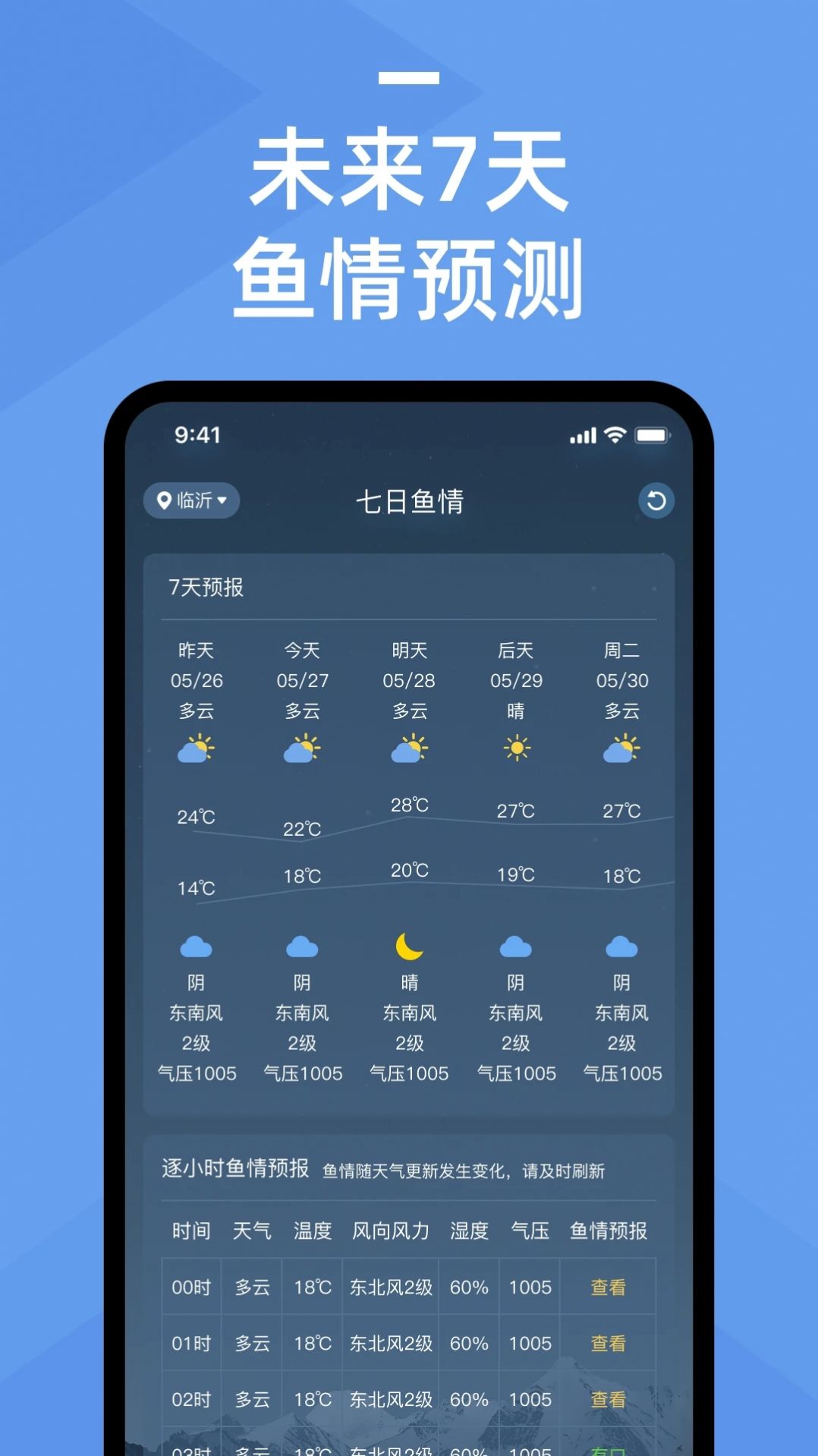 鱼情预报截图3