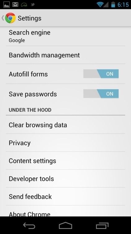 google瀏覽器