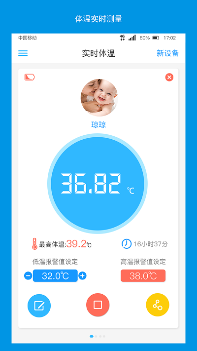 卡帕奇體溫