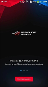 ARMOURY CRATE截圖