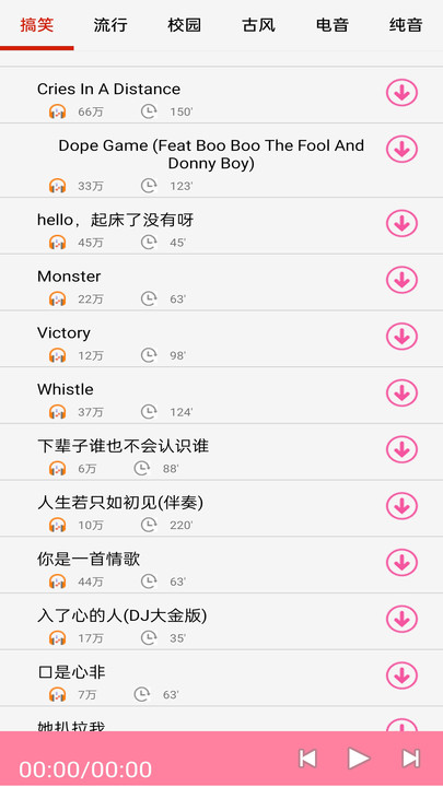 快聽免費鈴聲大全