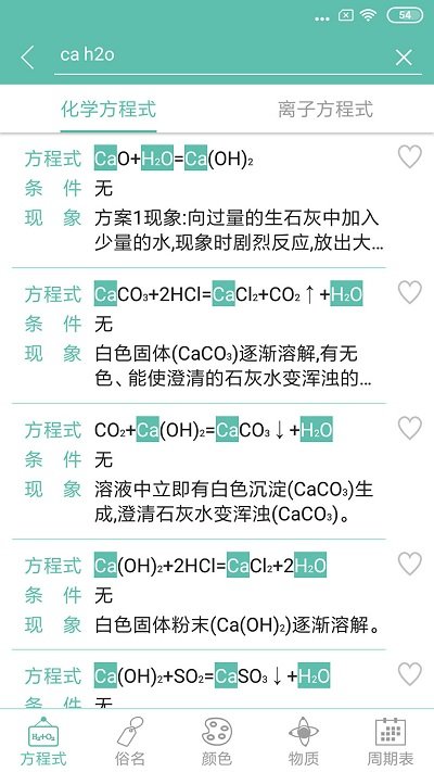 化學(xué)方程式
