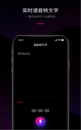 聲音轉(zhuǎn)文字工具截圖