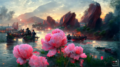 文心一格ai作畫截圖