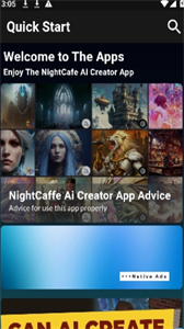 NightCaffe Ai Creator Advice截圖