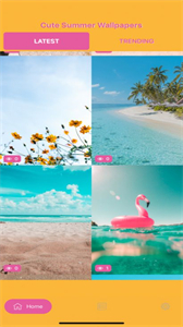 可愛的夏天壁紙截圖