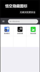 悟空隱藏圖標截圖