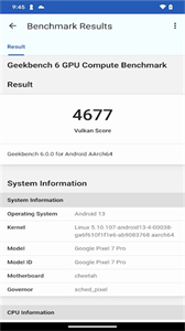 Geekbench 6截圖