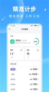 每天計(jì)步截圖