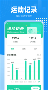 小時(shí)計(jì)步截圖