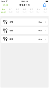 飲食周計(jì)劃截圖