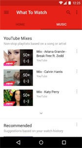 YouTube手機版截圖