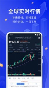 幣世界虛擬幣行情截圖