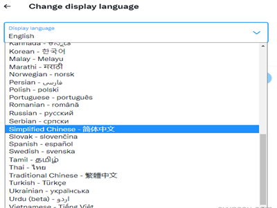 Twitter中文版
