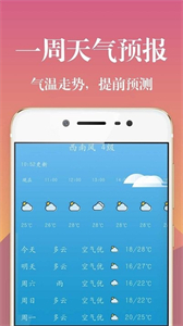 实时天气降雨预报截图