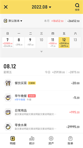 蜂窩記賬截圖