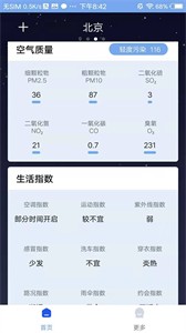 氣象天氣截圖