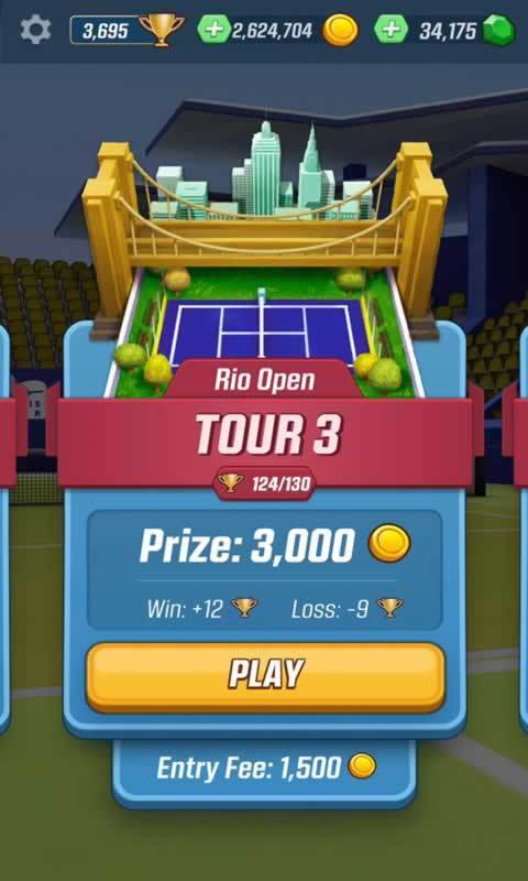 tennis clash游戲截圖