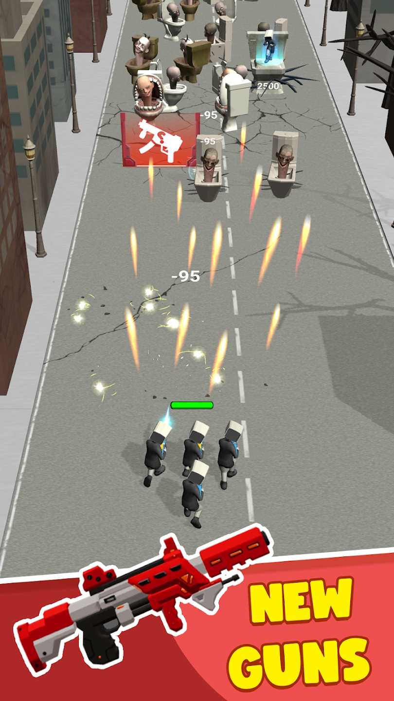 廁所怪物奔跑射手漢化版