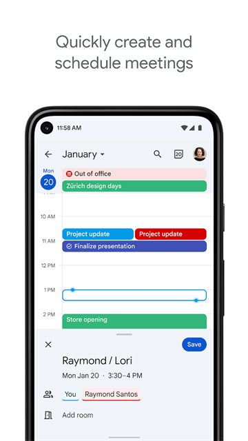 Google日历中文版截图