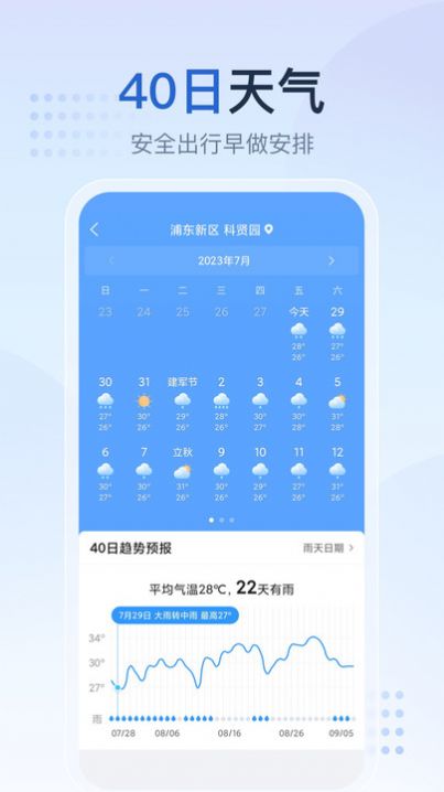 華為天氣預(yù)報截圖