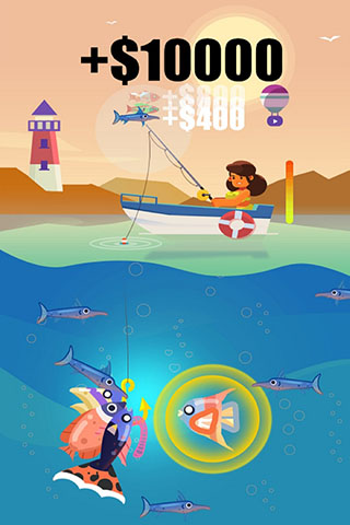 釣魚少女游戲截圖