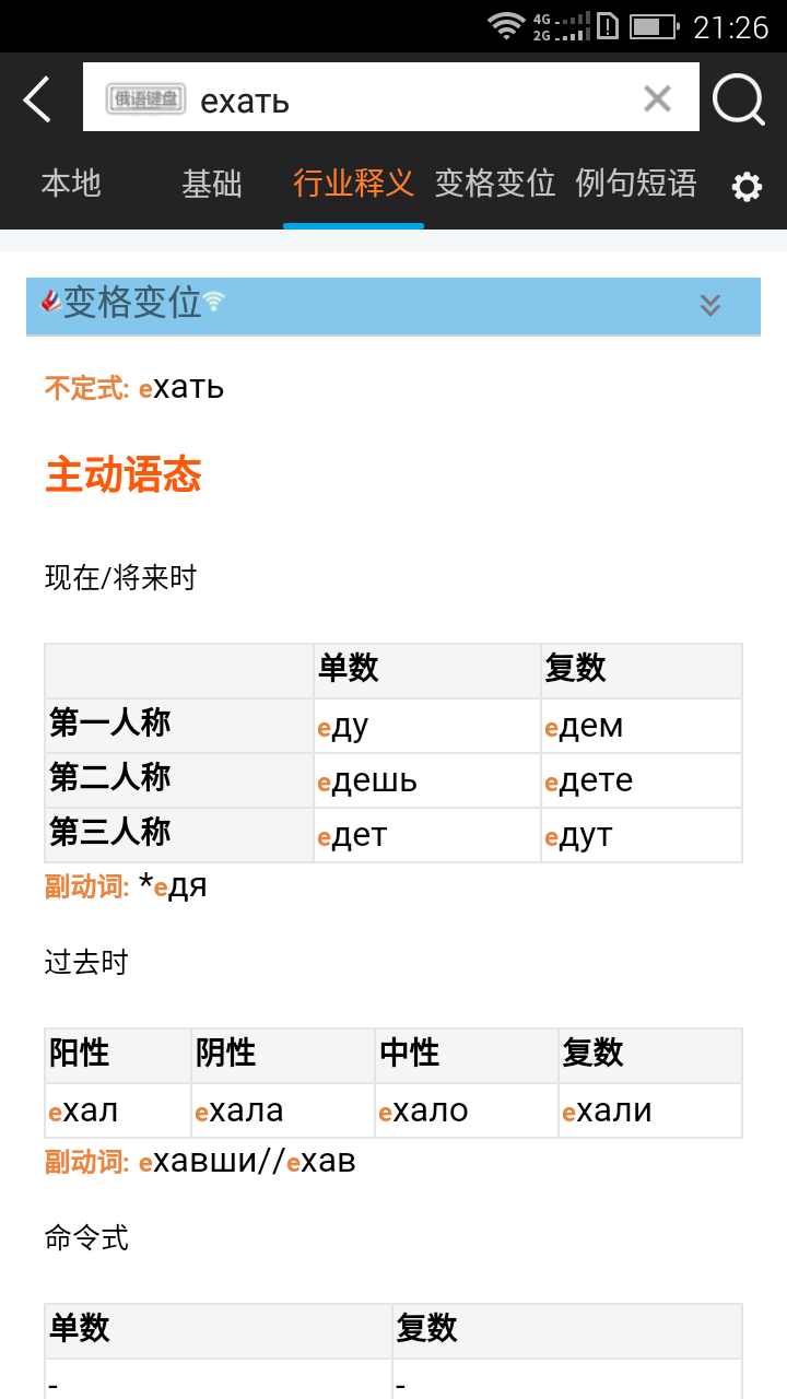 千億詞霸俄語詞典APP