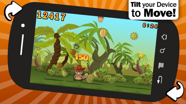 小松鼠吃坚果截图