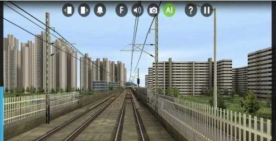 高鐵模擬器截圖