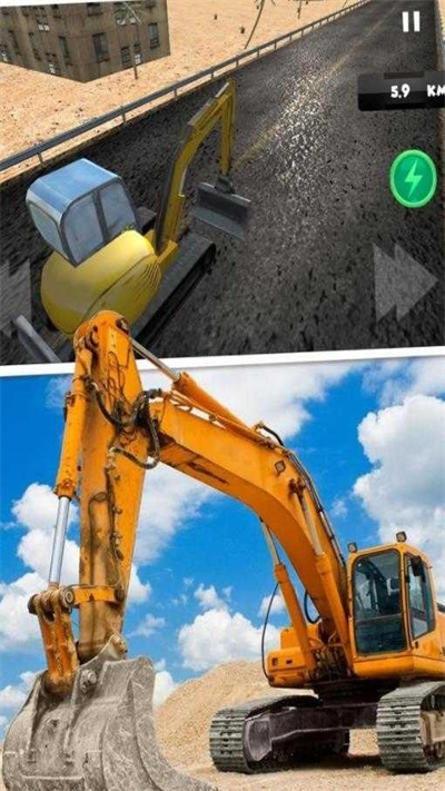 模擬駕駛挖掘機(jī)3D