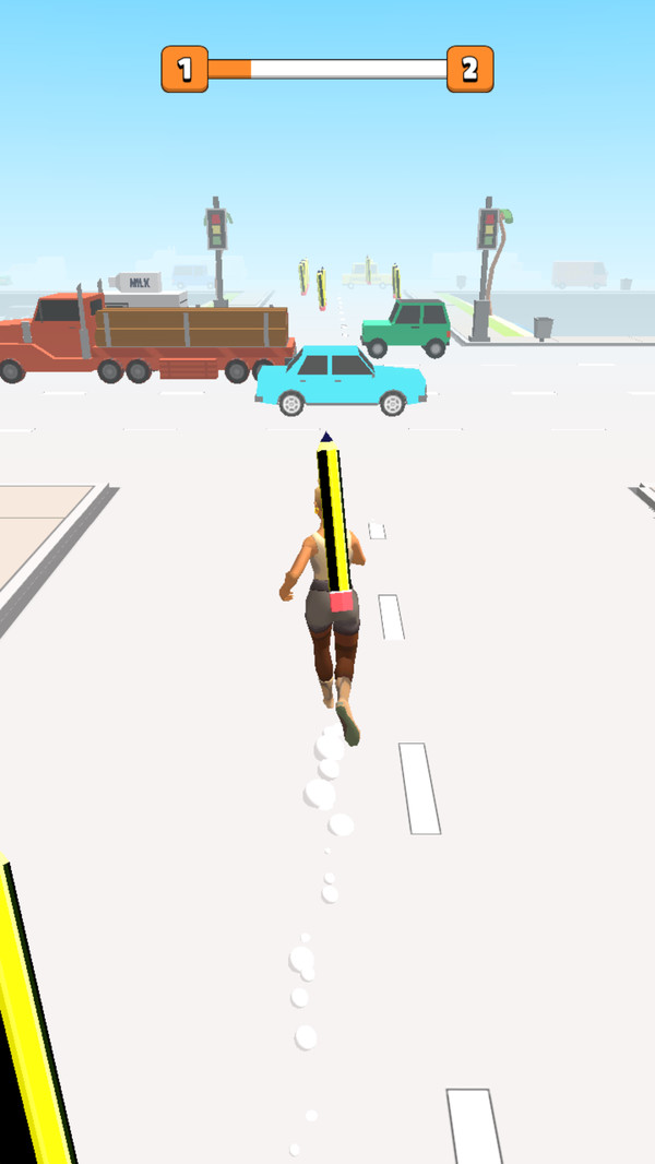 畫線過馬路