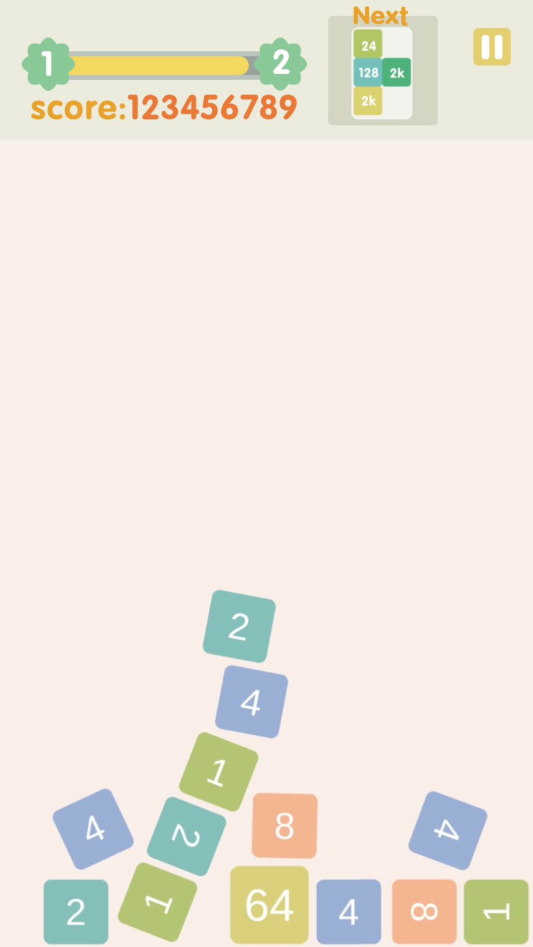 不穩(wěn)定的2048手游