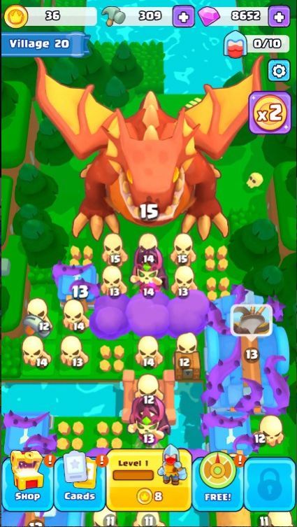 勇敢合并战斗防御游戏官方版