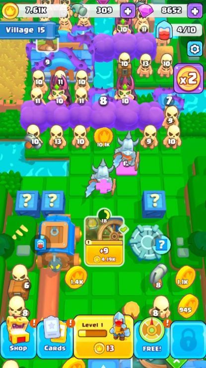 勇敢合并战斗防御游戏官方版