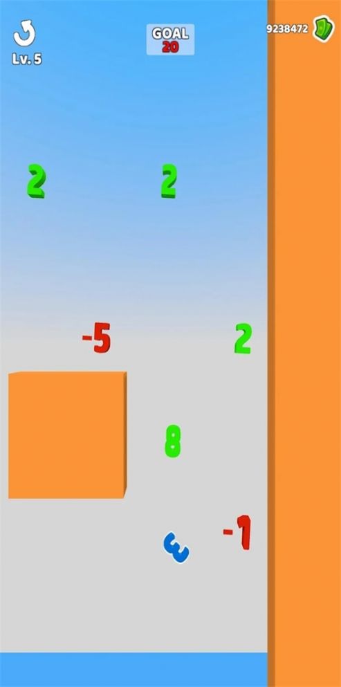 上升的數(shù)字3D 0.1截圖