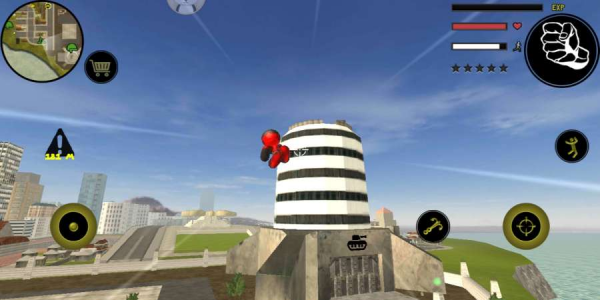 火柴人绳索英雄截图