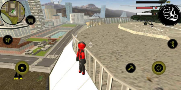 火柴人绳索英雄截图