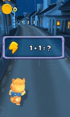 卡通数学跑酷游戏