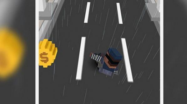 像素公路跑酷游戲