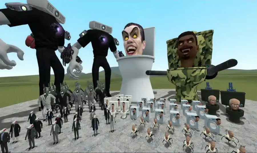 马桶人盖瑞模组截图