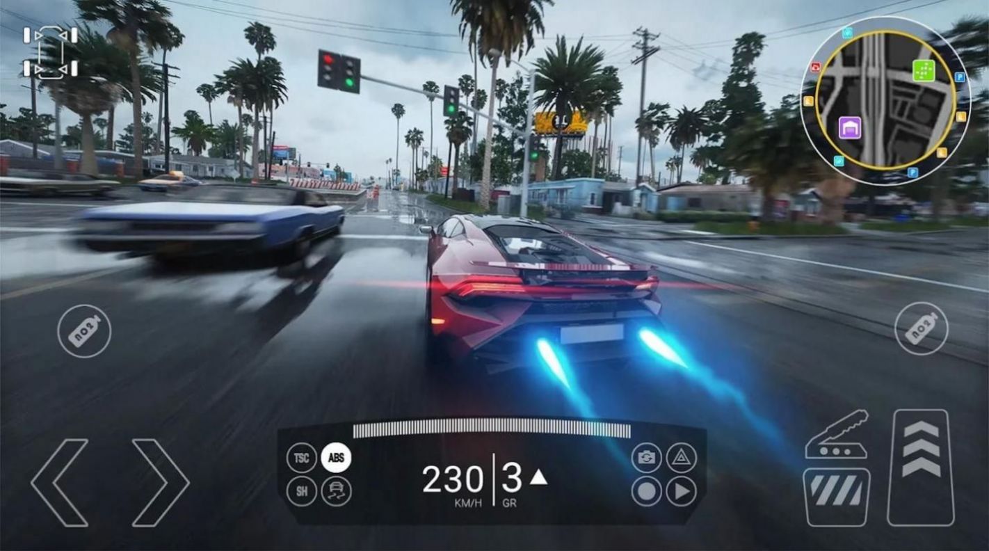 3D極限彎道飛車
