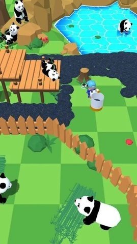 動物園電動清潔游戲