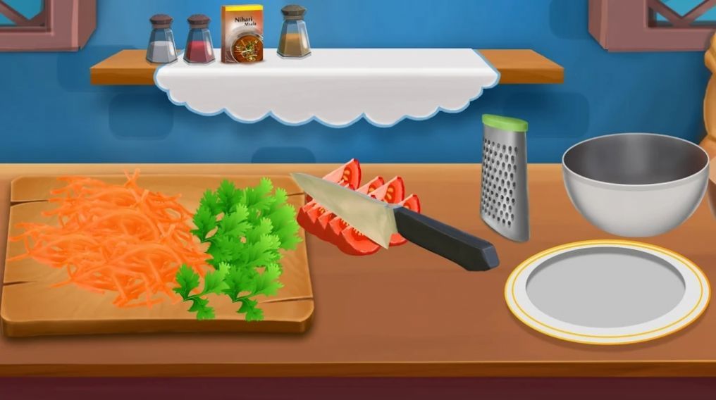 廚師蘇爾曼制作美食