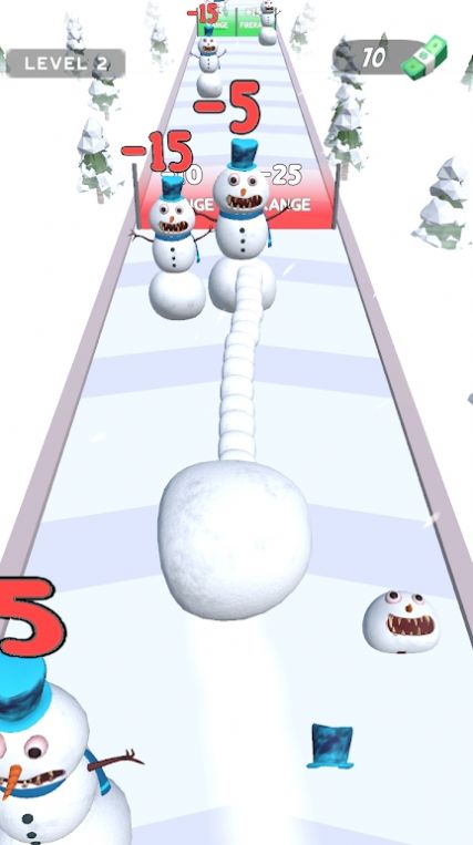 收集雪球跑游戲安卓版