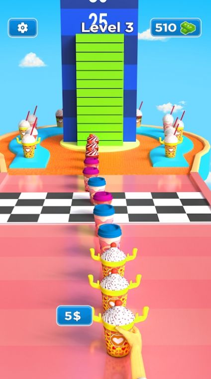 咖啡堆棧跑3D游戲官方版